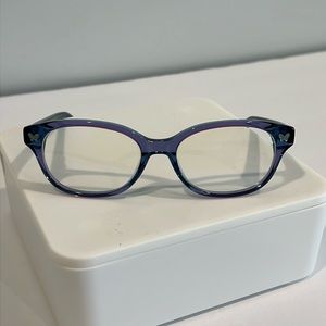Kids Kilter Prescription Glasses Frame K5010 Aqua Butterflies Purple Turquoise